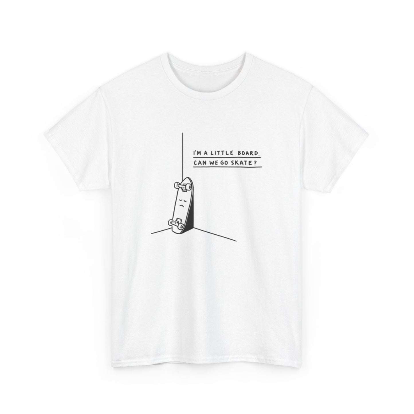 Can We Go Skate T Shirt Unisex Heavy Cotton Tee