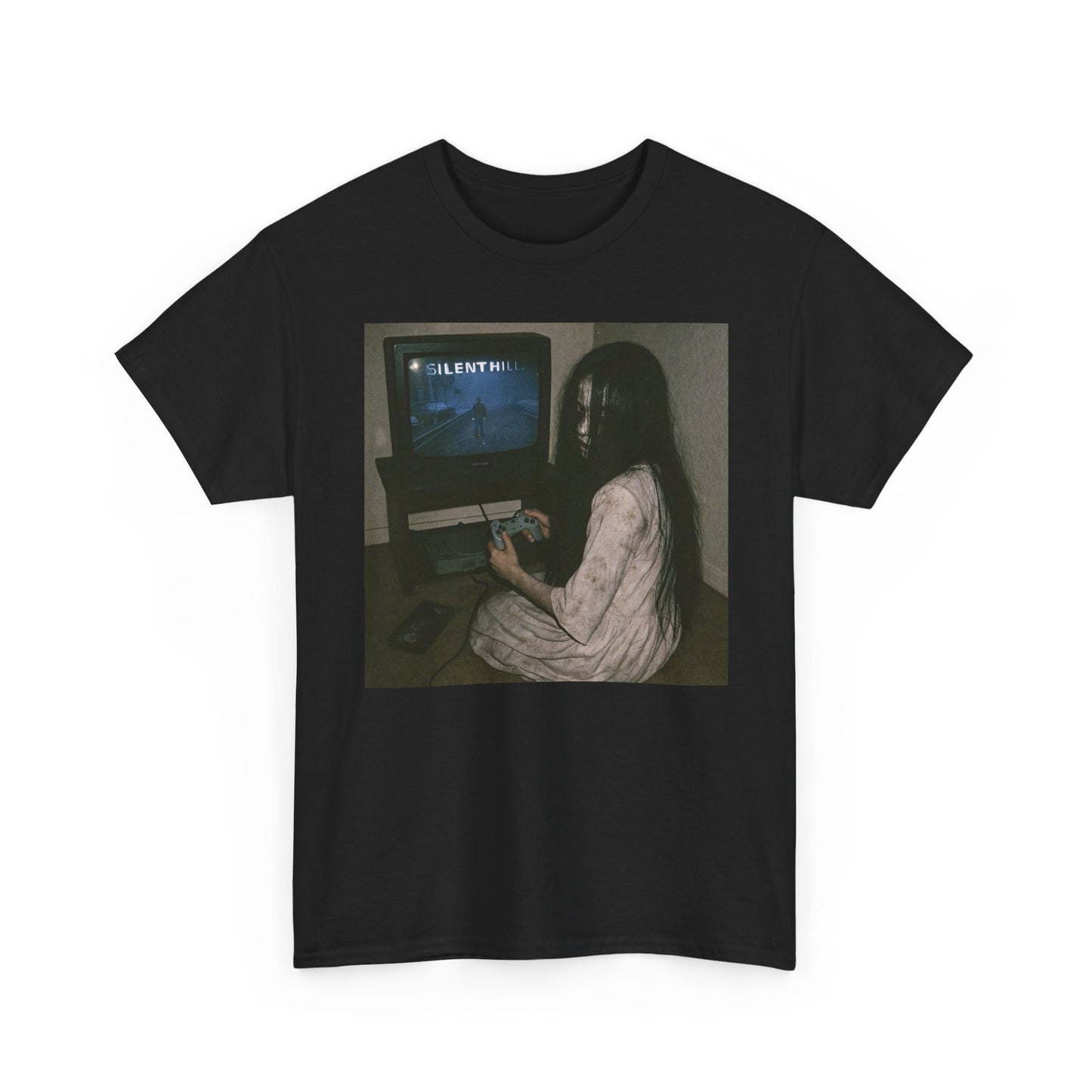 Silent Hill Funny Gaming T Shirt Graphic Unisex Heavy Cotton Tee NEW GIFT