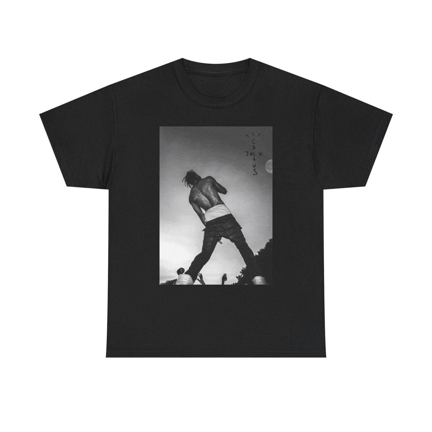 Travis Scott Poster Graphic T Shirt Retro Unisex Heavy Cotton Tee