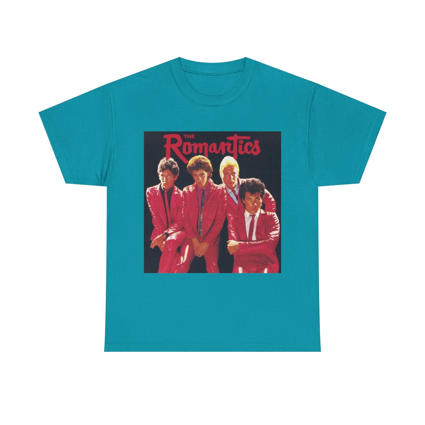 The Romantics Tshirt Vintage Band Poster Retro Unisex Heavy Cotton Tee