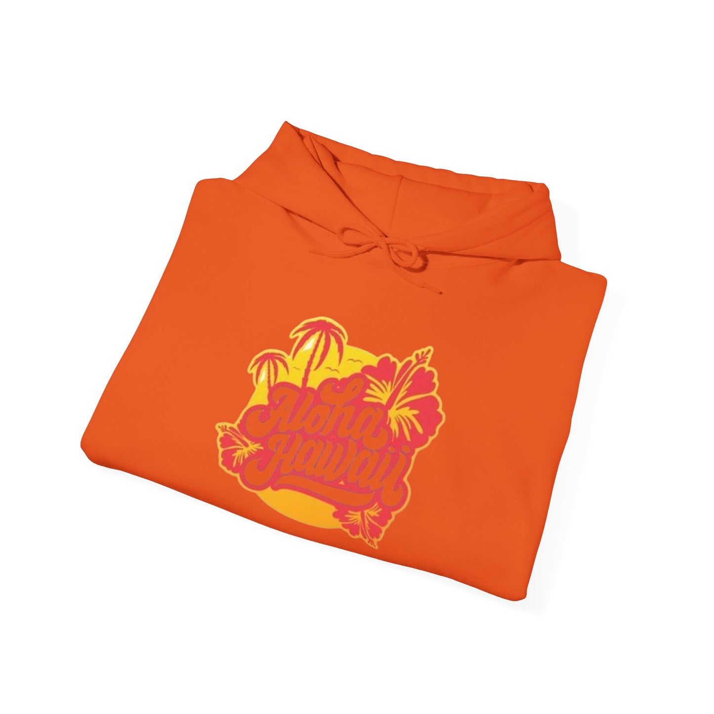Aloha Hawaii Graphic Hoodie Unisex Heavy Blend™ Hooded Sweatshirt