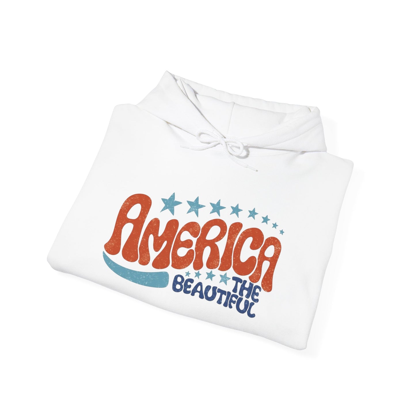 America The Beautiful Graphic Hoodie Heavy Blend™ NEW Sweatshirt