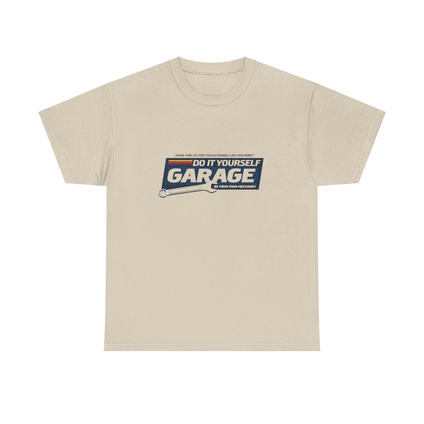 Do It Yourself Garage Graphic T Shirt Unisex Heavy Cotton Tee