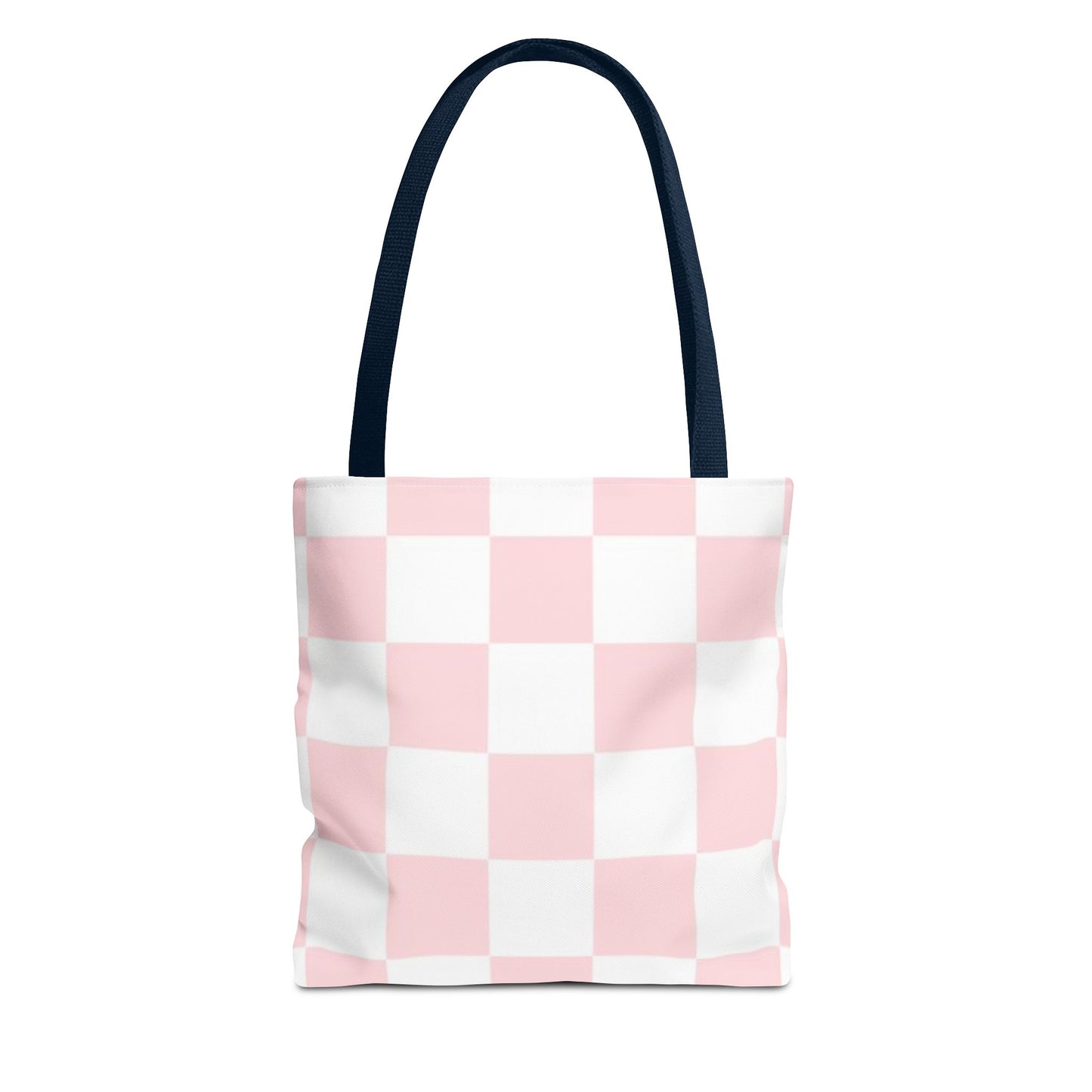 Pink And White Brand New Tote Bag (AOP)