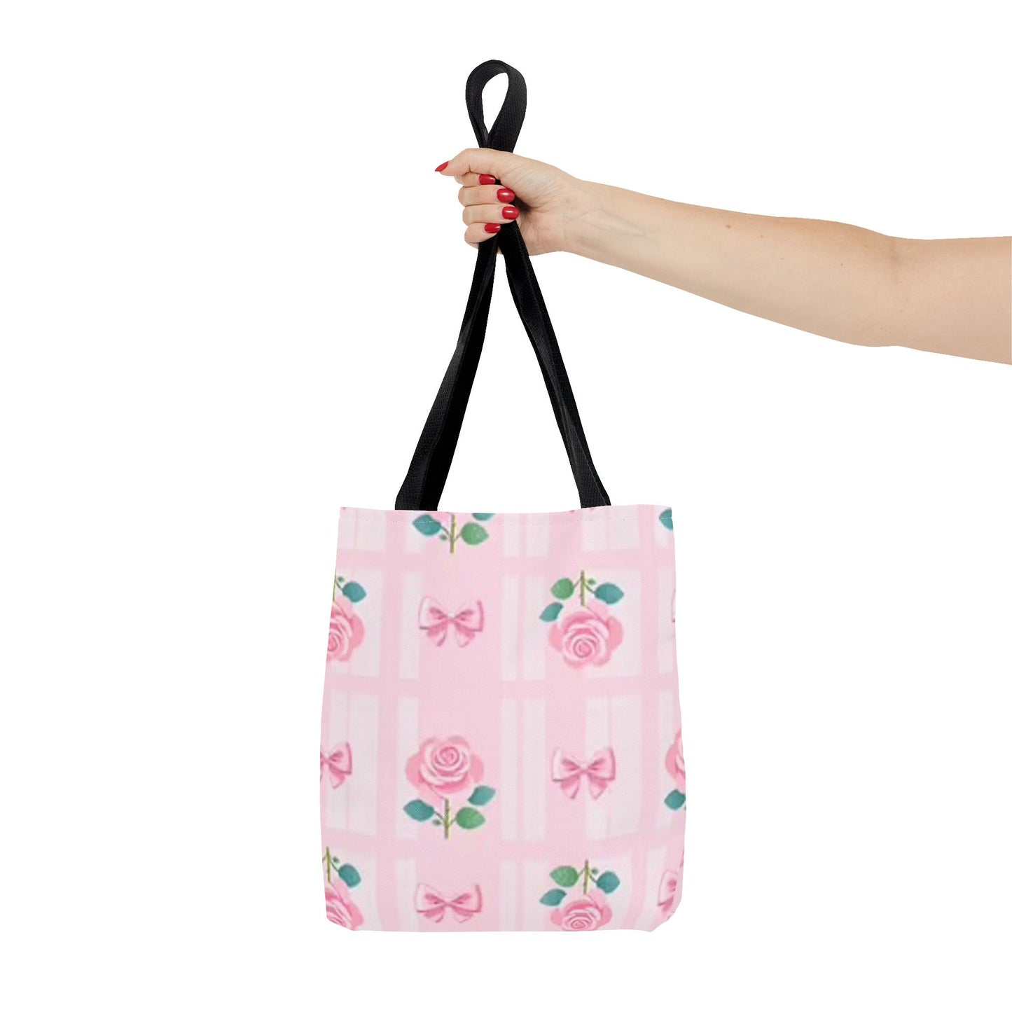 Pink Roses And Bows CUTE BRAND NEW Tote Bag (AOP)