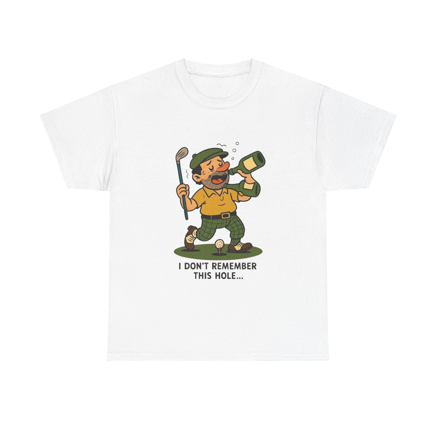 Funny Golfing Drunk Graphic T Shirt ADULT NEW
