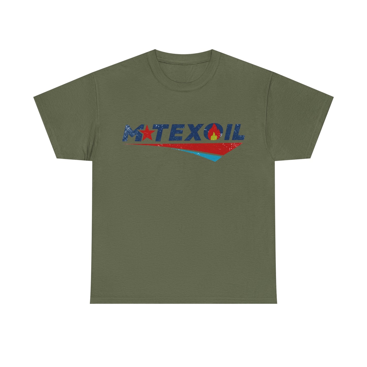 Landman Graphic T Shirt M Tex Oil Tv Show Texas Retro Unisex Heavy Cotton Tee
