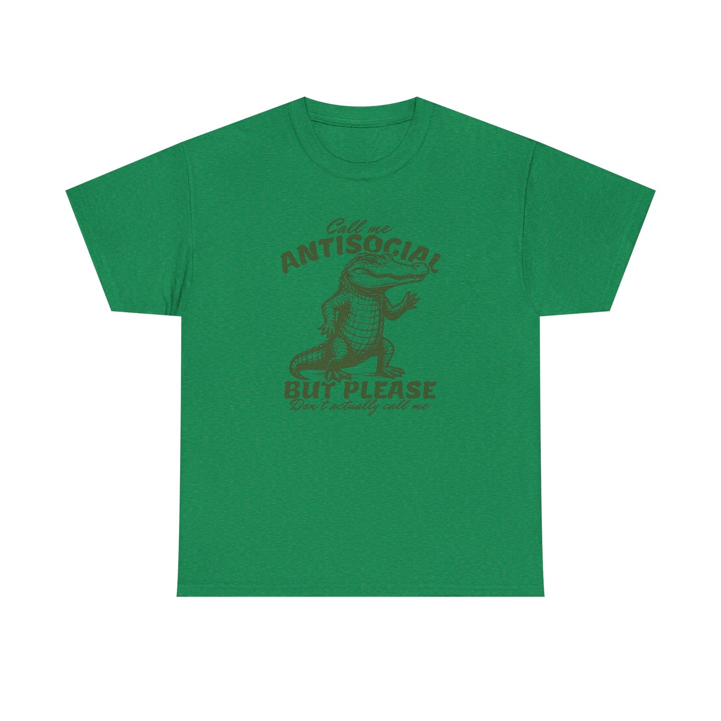 Call Me Anti Social Graphic T Shirt Womens Brand New Cotton Tee