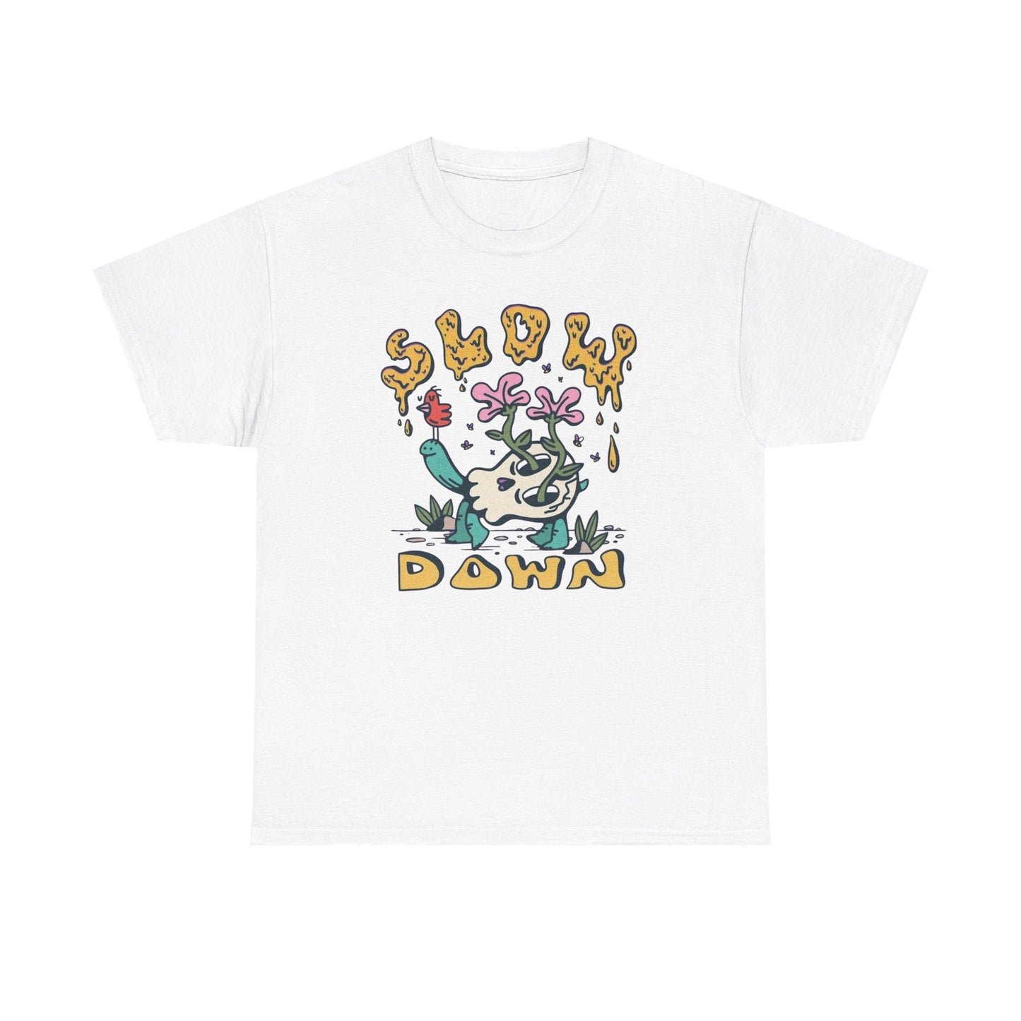 Slow Down Graphic T Shirt NEW ADULT Tee