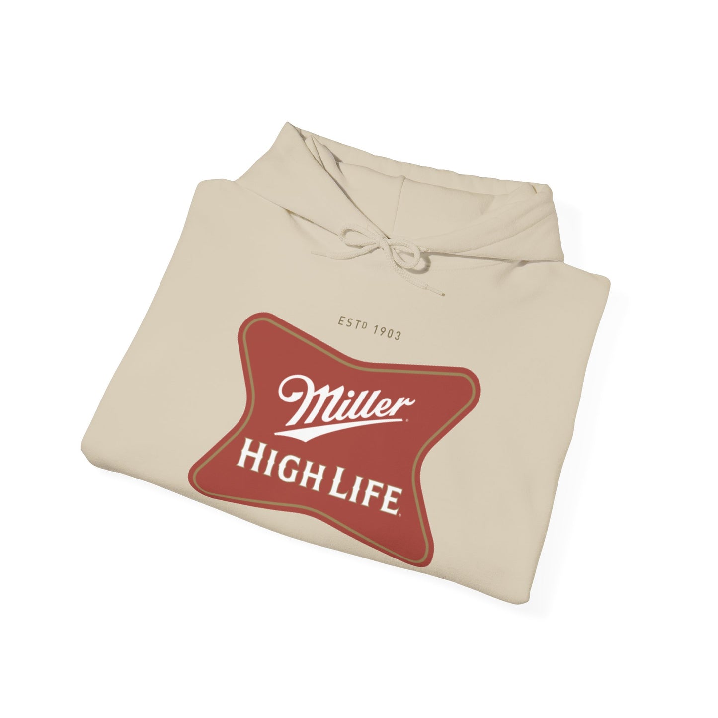 High Life Beer Hoodie Retro Unisex Heavy Blend™ Hooded Sweatshirt