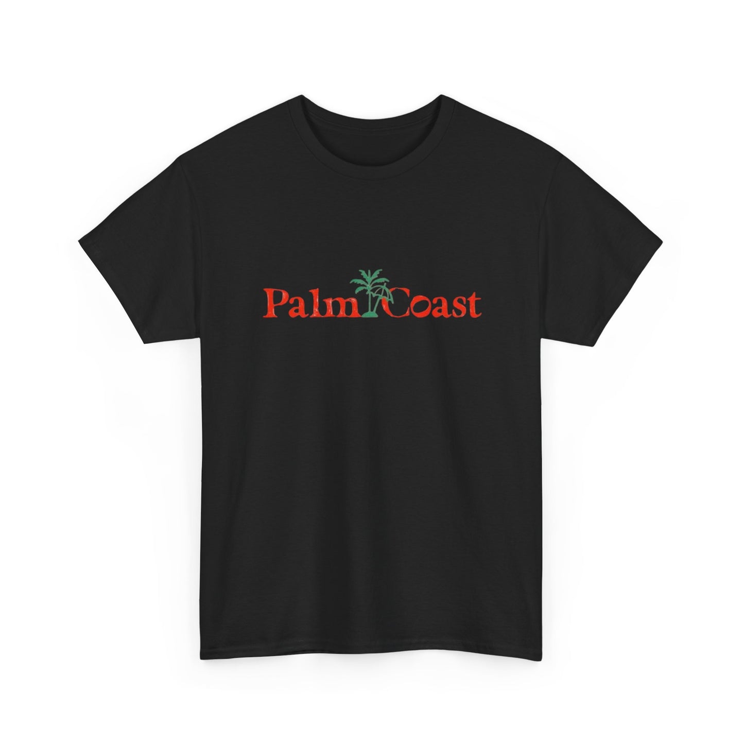 Palm Coast Graphic T Shirt NEW Adult Unisex Heavy Cotton Tee