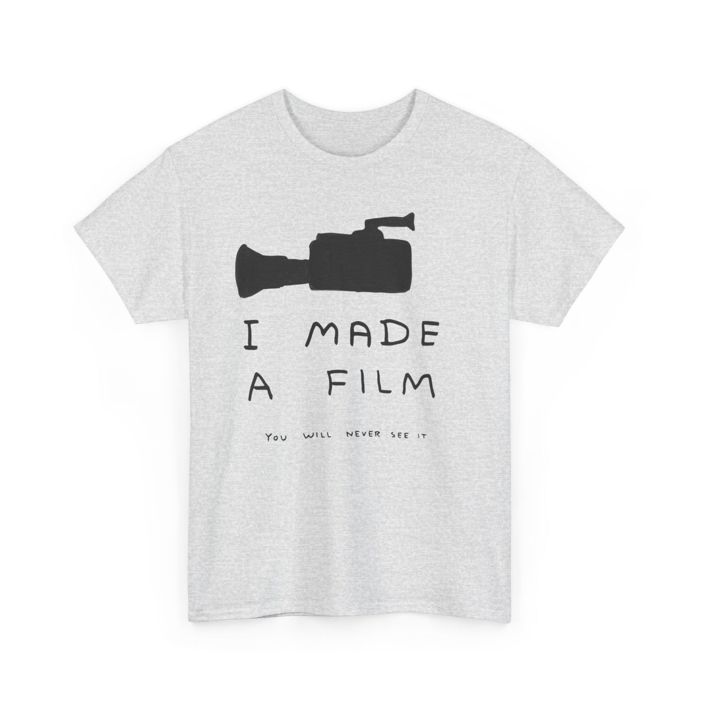 I Made A Film Funny T Shirt Graphic Unisex Heavy Cotton Tee NEW GIFT