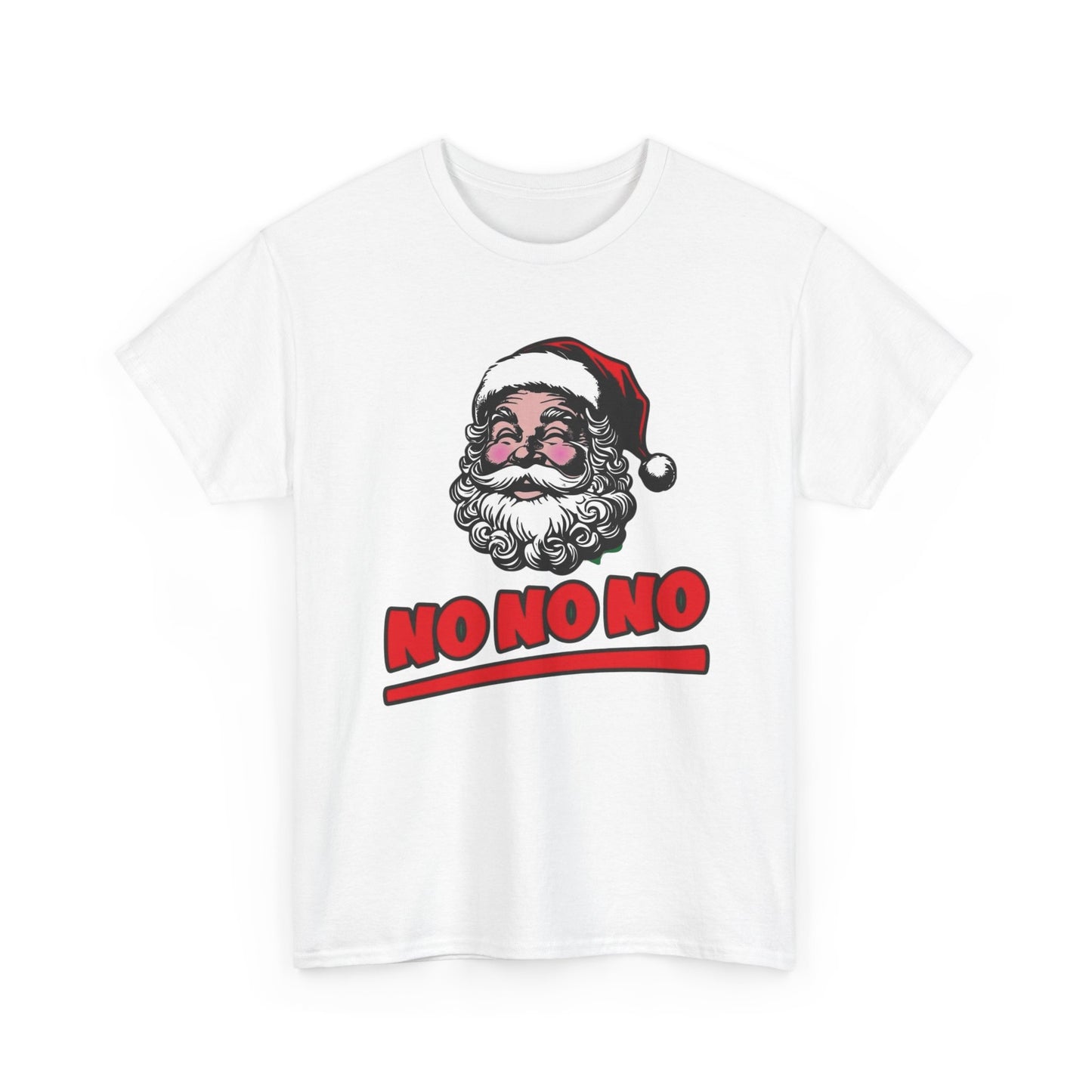 Funny Santa Jokes Graphic T Shirt NEW Unisex Heavy Cotton Tee
