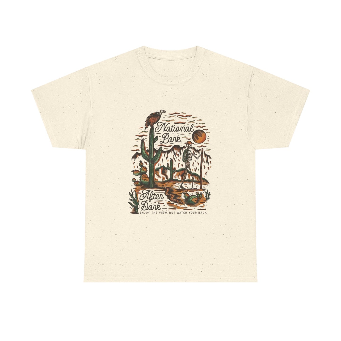 National Park After Dark Graphic T Shirt Unisex Heavy Cotton Tee