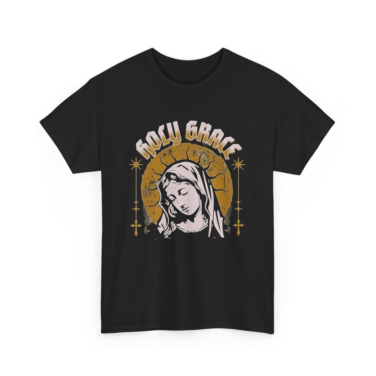 Holy Grace Men's Graphic T Shirt Heavy Cotton Tee