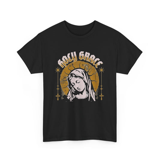 Holy Grace Men's Graphic T Shirt Heavy Cotton Tee