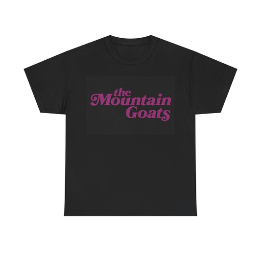The Mountian Goats Tshirt Retro Band Merch Unisex Heavy Cotton Tee
