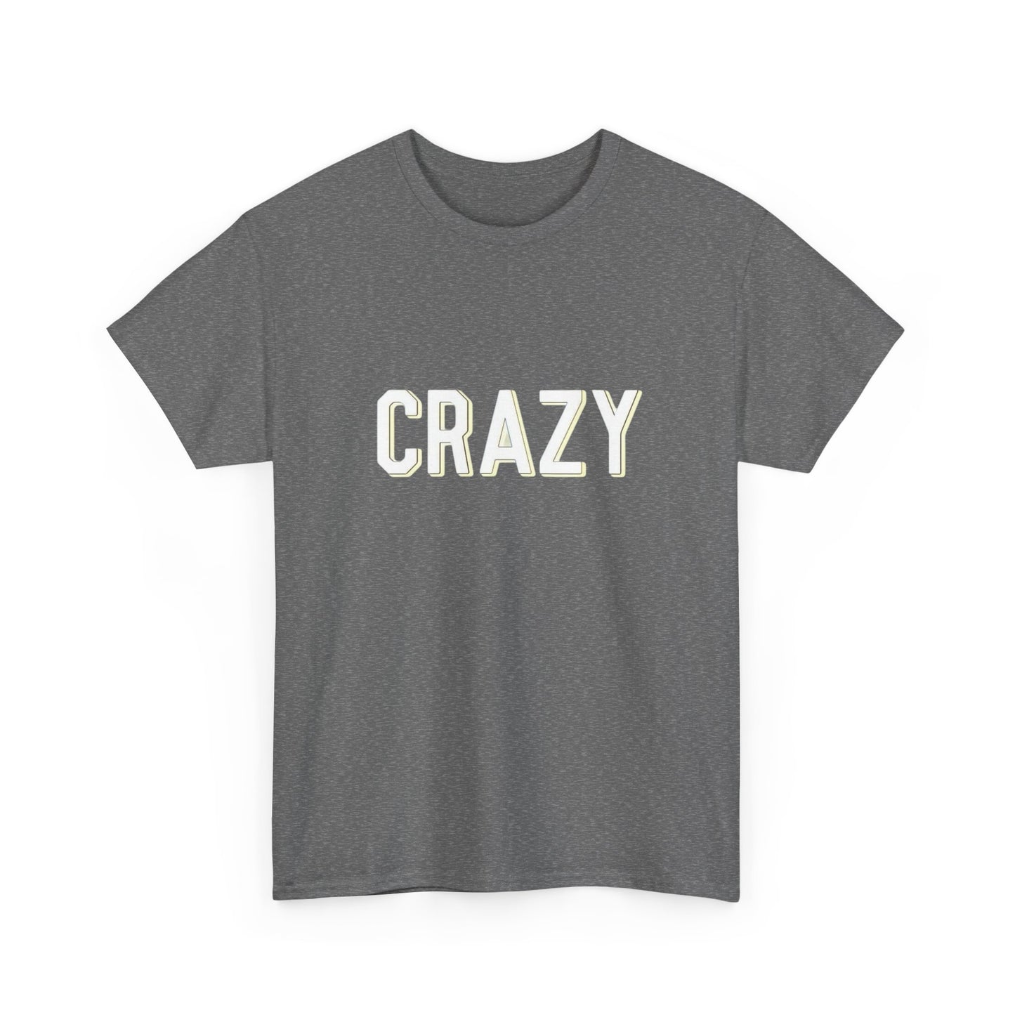 Crazy Graphic T Shirt Unisex Heavy Cotton NEW Tee