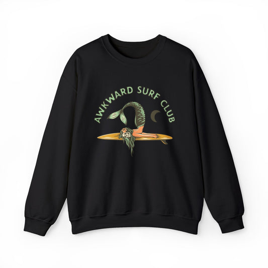 Awkward Surf Club Adult Crewneck Sweatshirt