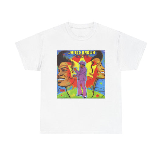 James Brown Tshirt Vintage Concert The Godfather Unisex Heavy Cotton Painting