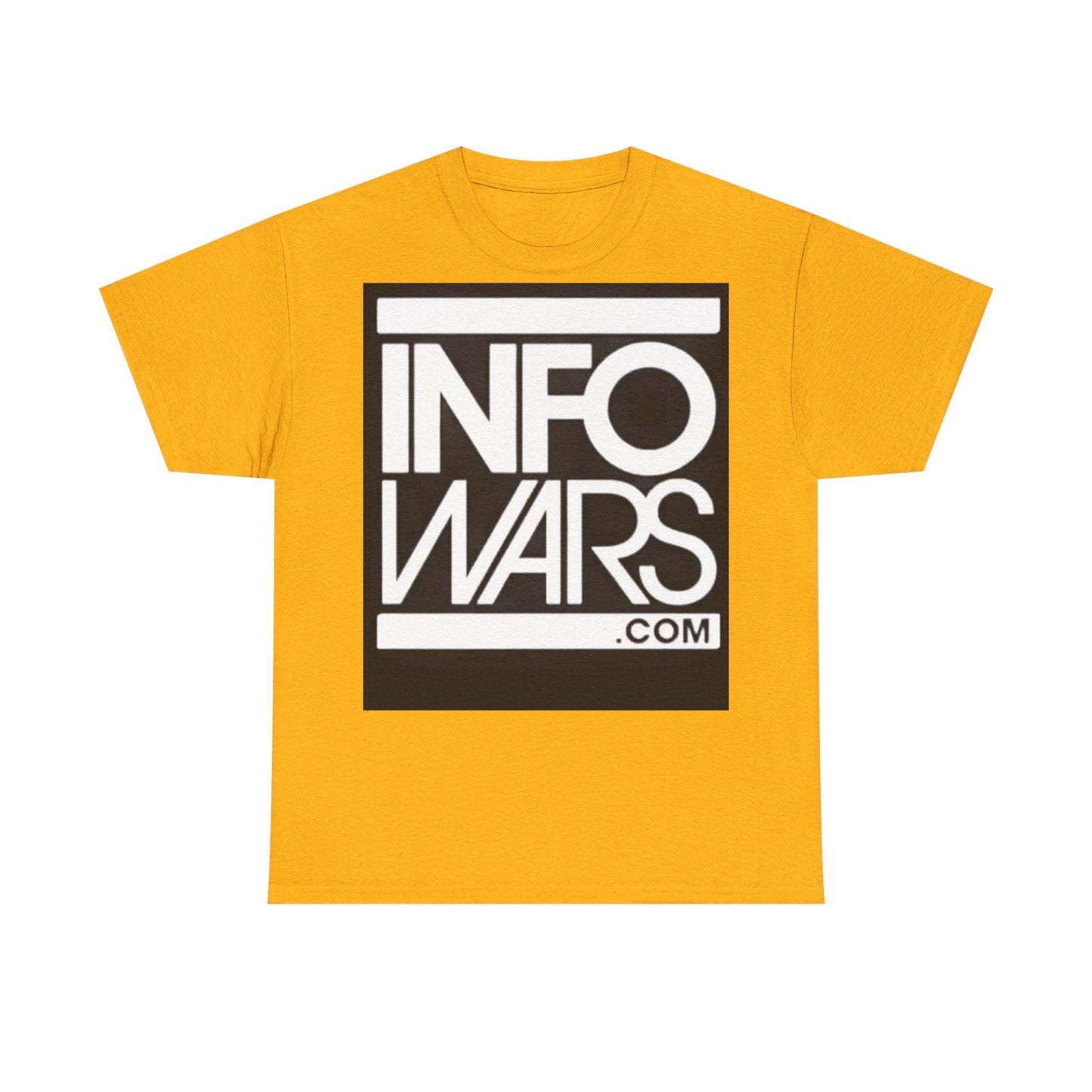 Info Wars Tshirt Alex Jones Rogan American Funny Podcast Unisex Heavy Cotton Tee