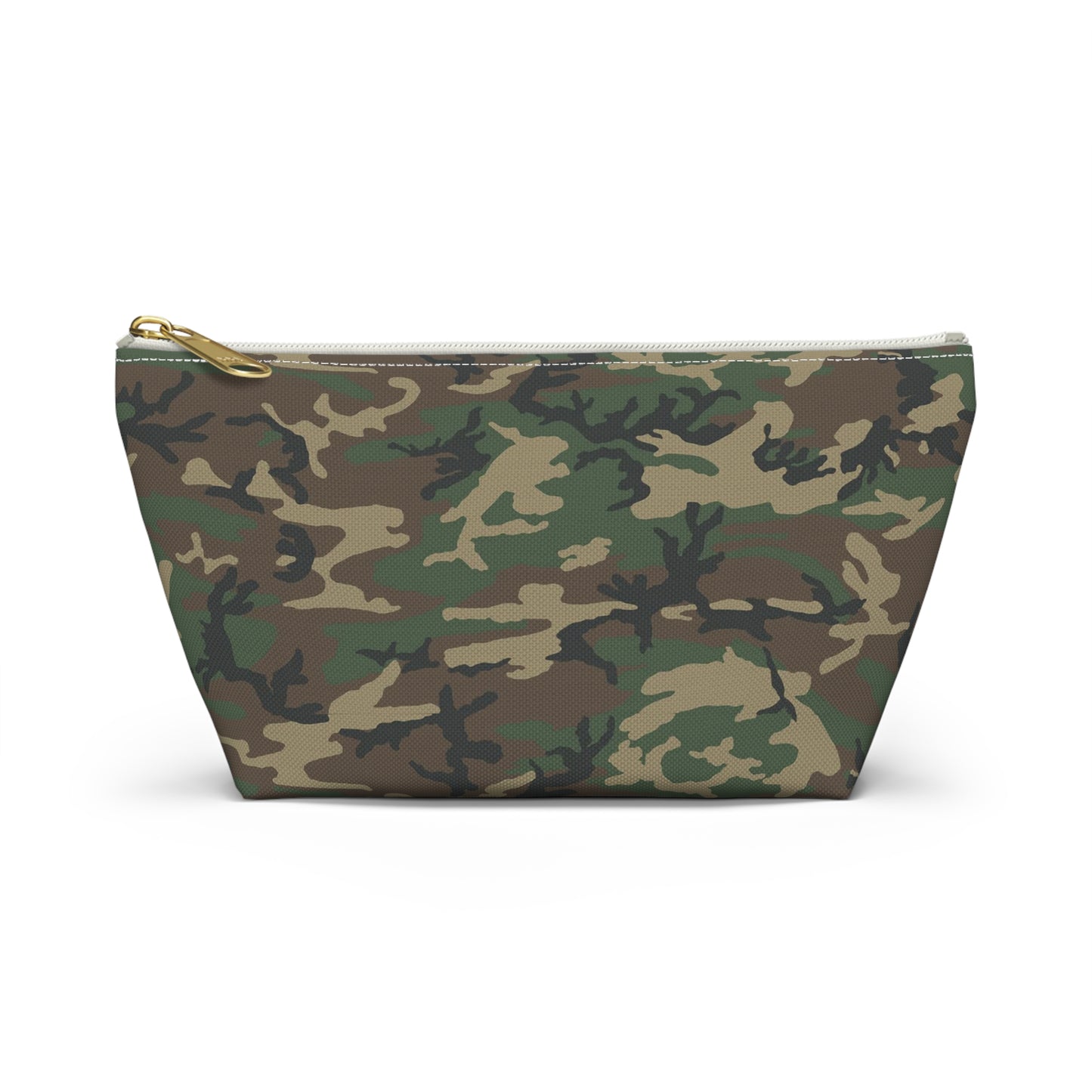 Camo Military Travel Bag Accessory Pouch w T-bottom