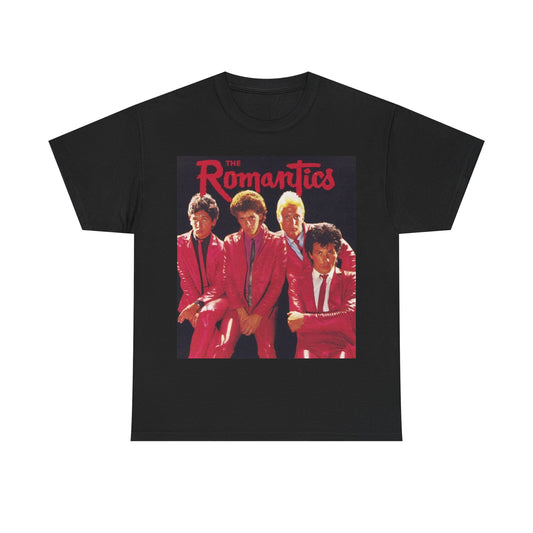 The Romantics Tshirt Vintage Band Poster Retro Unisex Heavy Cotton Tee
