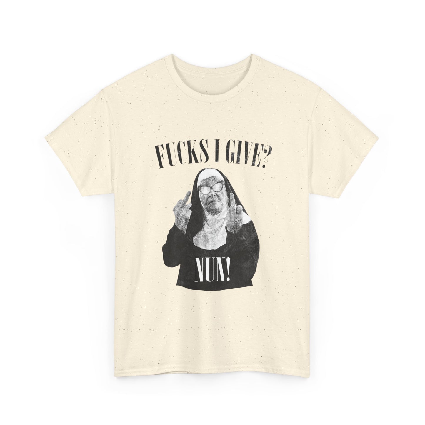 No F's I Give None Funny Jokes Graphic T Shirt Unisex Heavy Cotton Tee