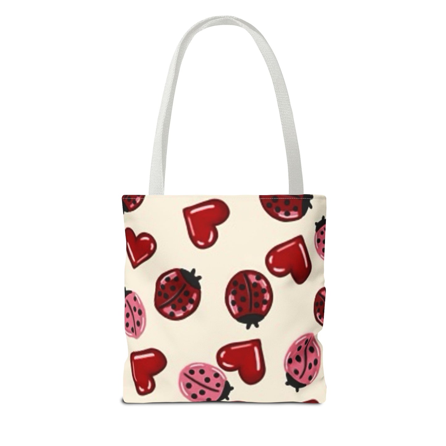 Ladybug Hearts All Over Print BRAND NEW Purse - Pocketbook - Travel Tote Bag