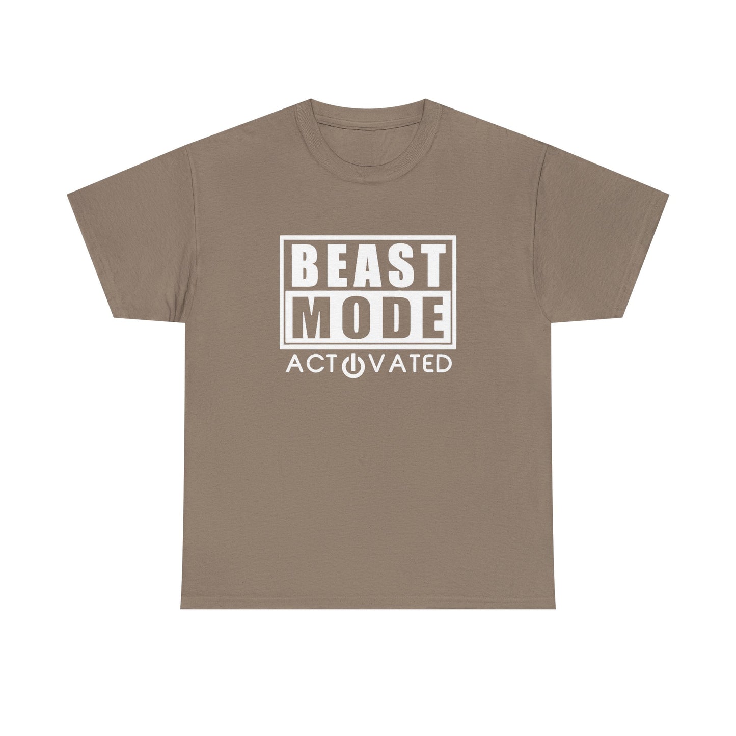 Beast Mode Activated Graphic T Shirt NEW Adult Regular Sizing Tee