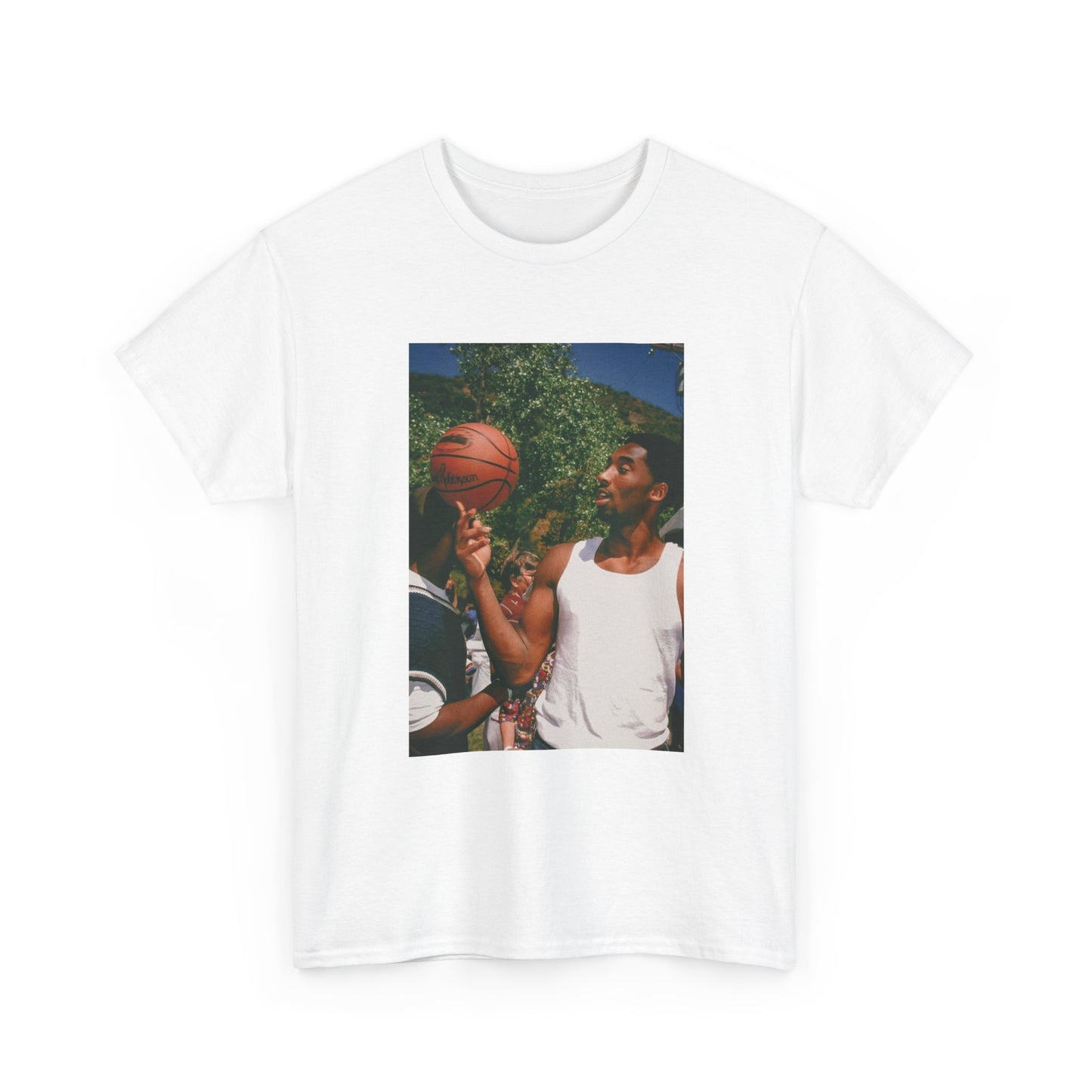 Kobe Tshirt Retro Young Kobe LA Lakers Basketball Unisex Heavy Cotton Tee