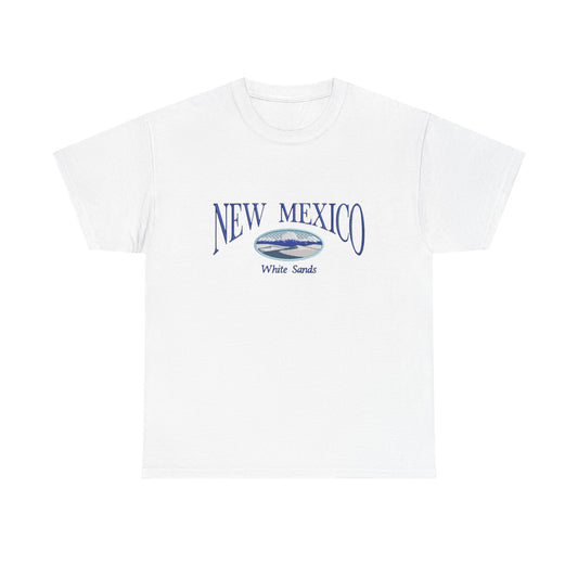 New Mexico White Sands Graphic T Shirt NEW Unisex Heavy Cotton Tee