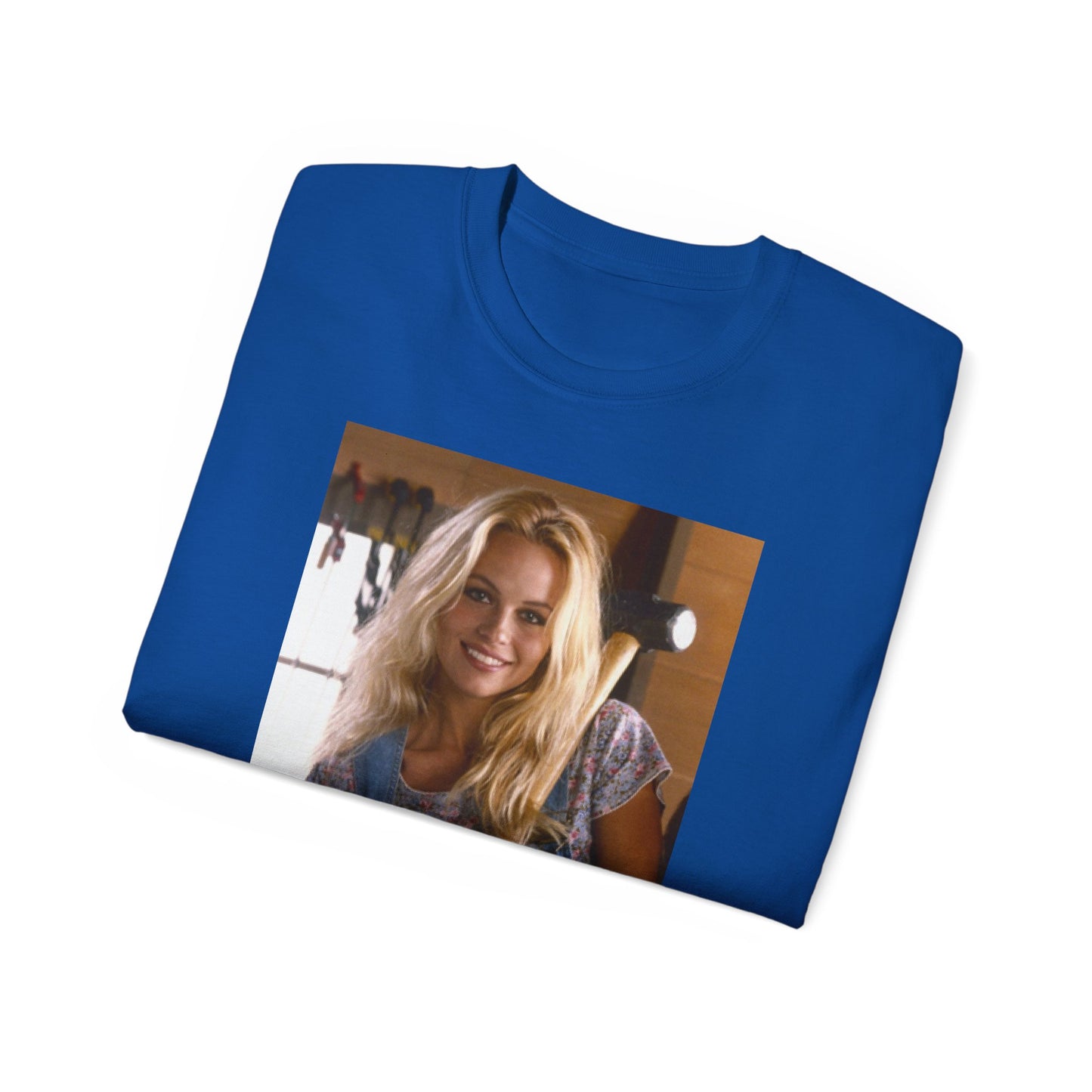 Pam Anderson playboy tool time 90s vintage Unisex Ultra Cotton Tee