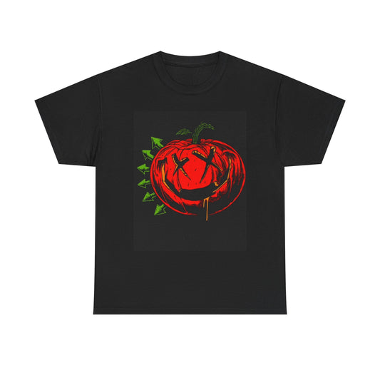 Blink 182 T-shirt pumpkin graphic rock band tour Cali Unisex Heavy Cotton Tee
