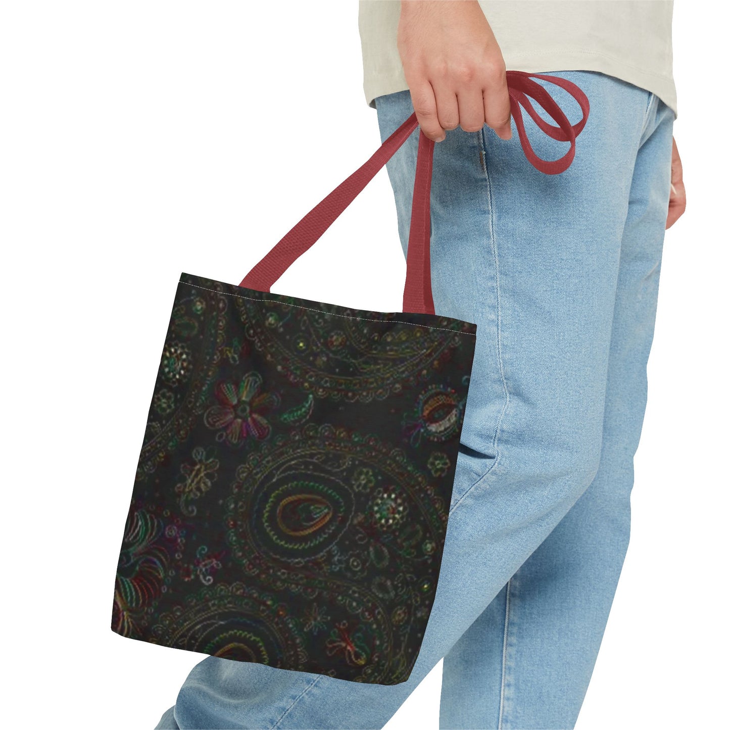Black Western BRAND NEW Design ART  Tote Bag (AOP)