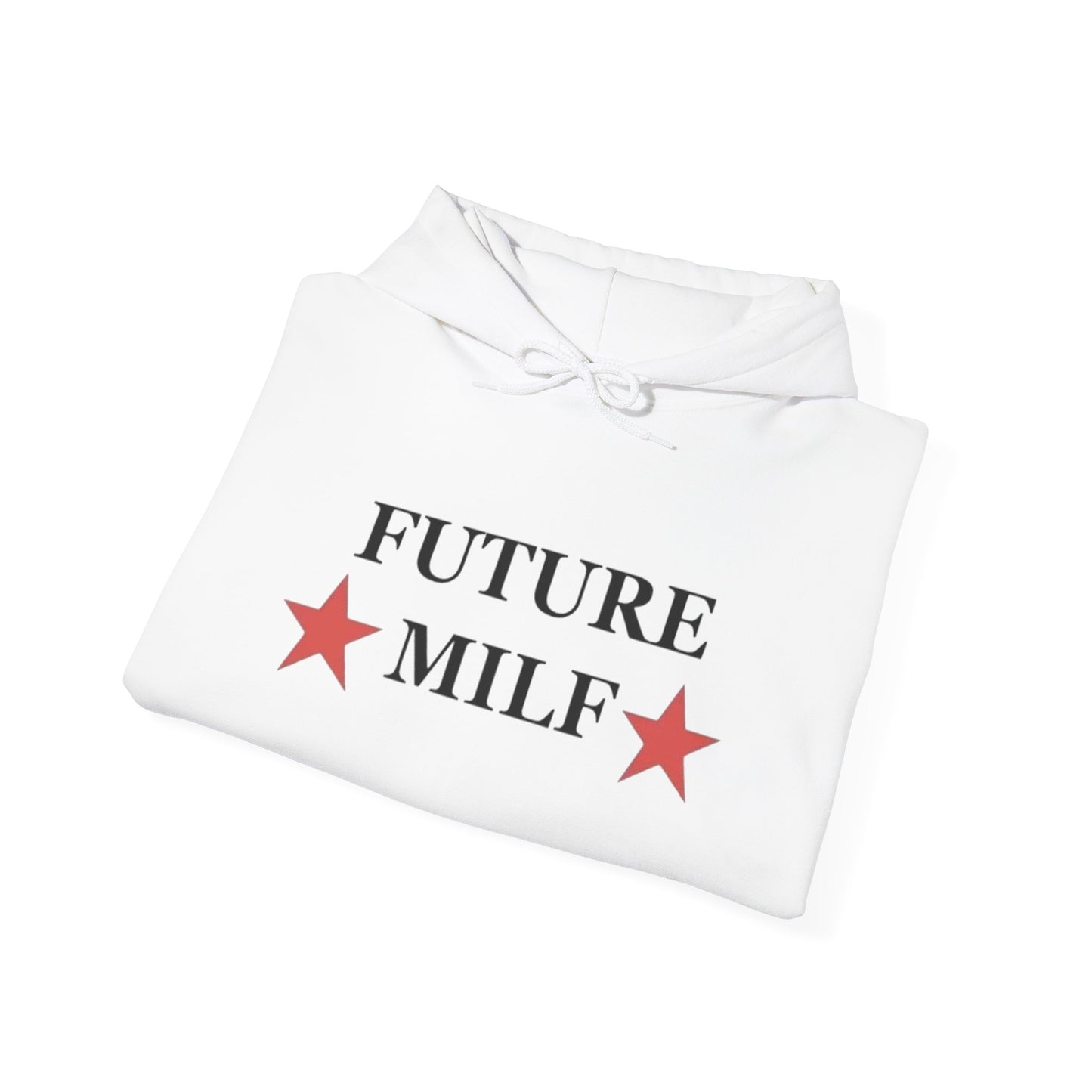 Future Milf Graphic Hoodie Funny Women's Heavy Blend™ Hooded Sweatshirt