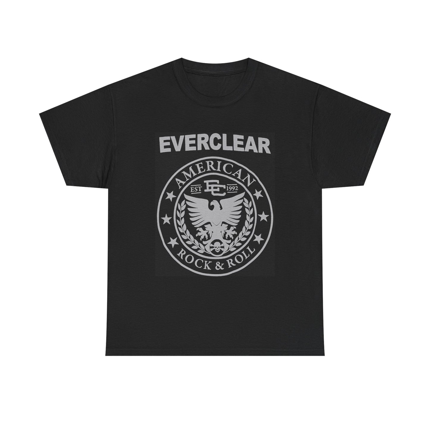 EverClear Tshirt Album Cover Rock Band 90s Retro Ramones Unisex Heavy Cotton Tee