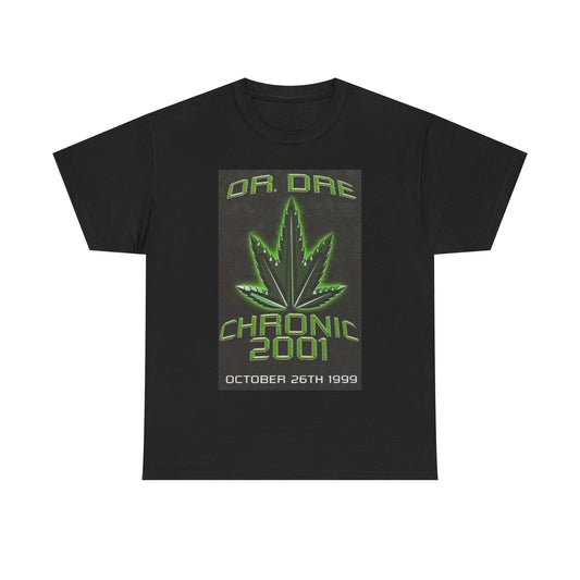 Dr Dre 2001 The Chronic Poster Shirt Vintage Cali Unisex Heavy Cotton Tee