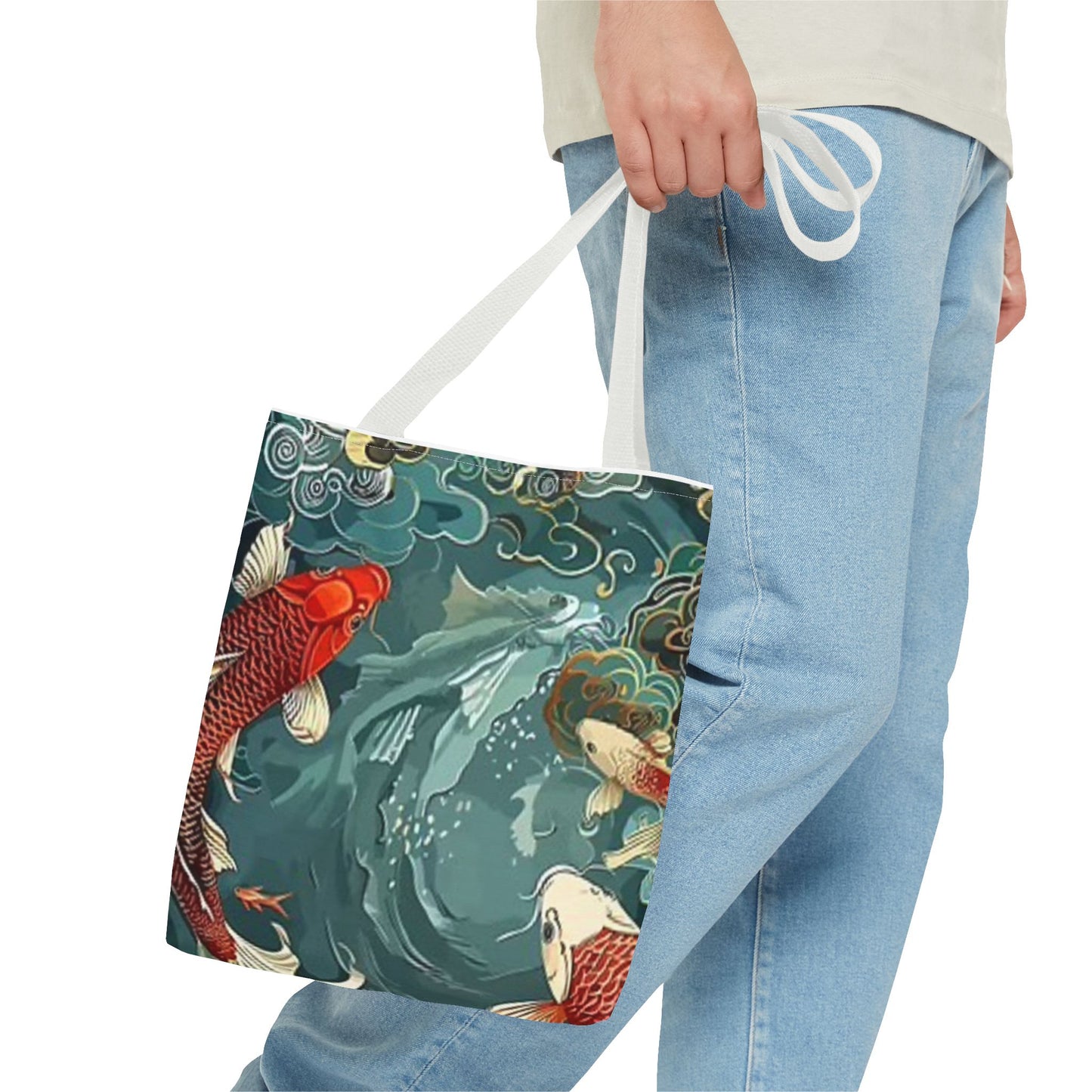 Koi Fish All Over Print BRAND NEW Purse - Pocketbook - Travel Tote Bag