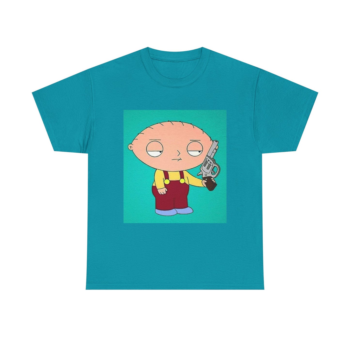Family Guy Tshirt Funny Stewie Retro Graphic Tv Series Unisex Heavy Cotton Tee