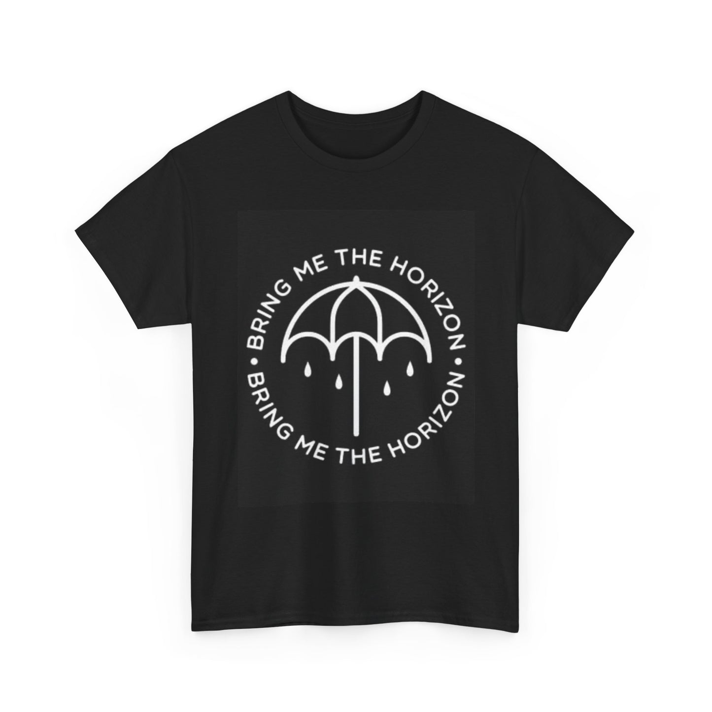 Bring Me The Horizon Graphic T Shirt Retro Rock Band Unisex Heavy Cotton Tee
