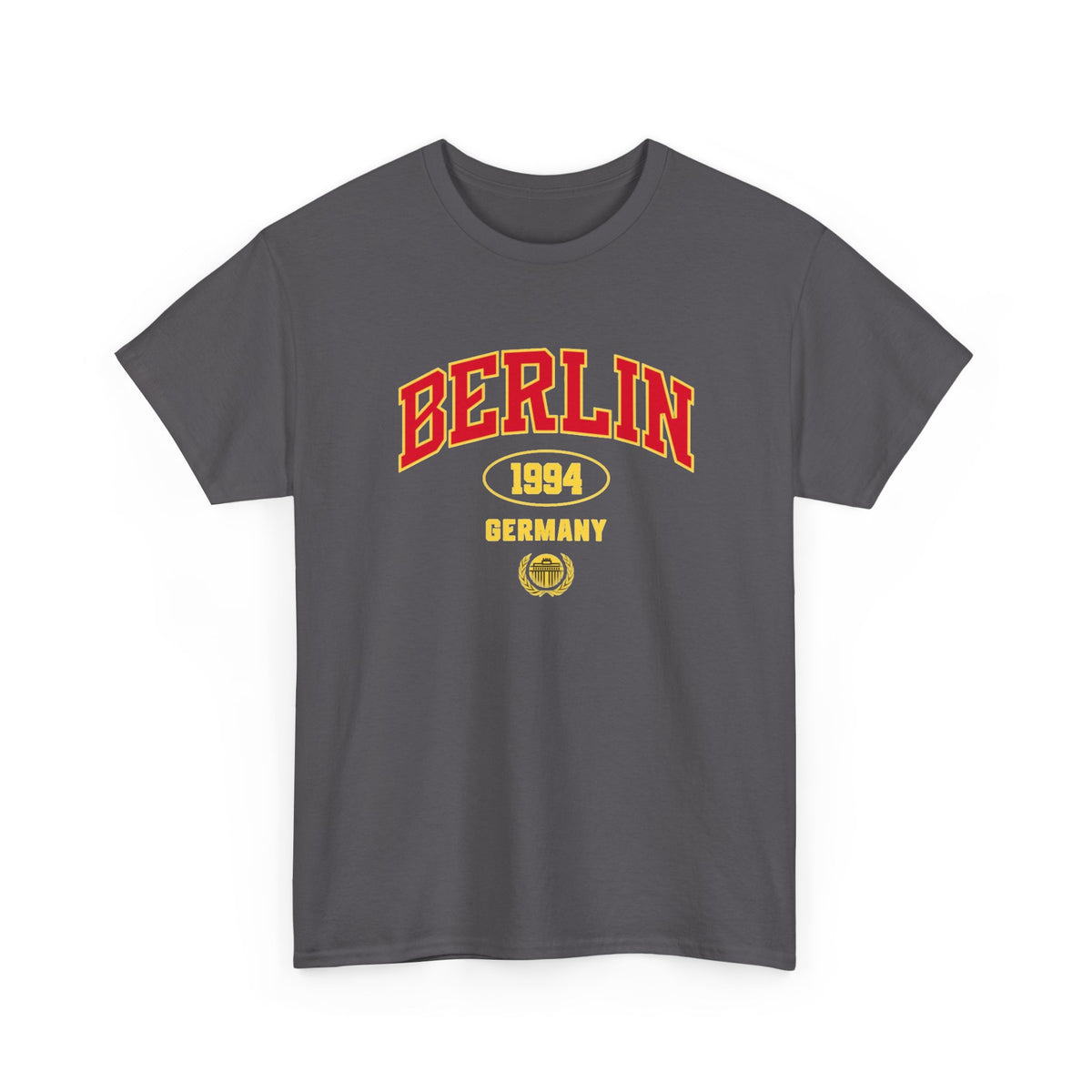 Berlin Germany Graphic T Shirt Men's Classic Heavy Cotton Tee
