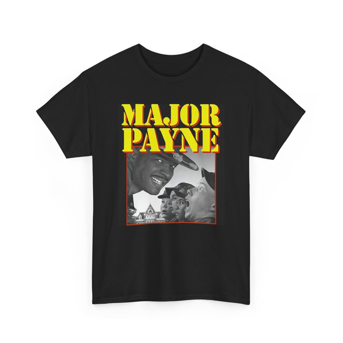 Major Payne T SHIRT Vintage Retro Comedy Movie ARMY Unisex Heavy Cotton Tee