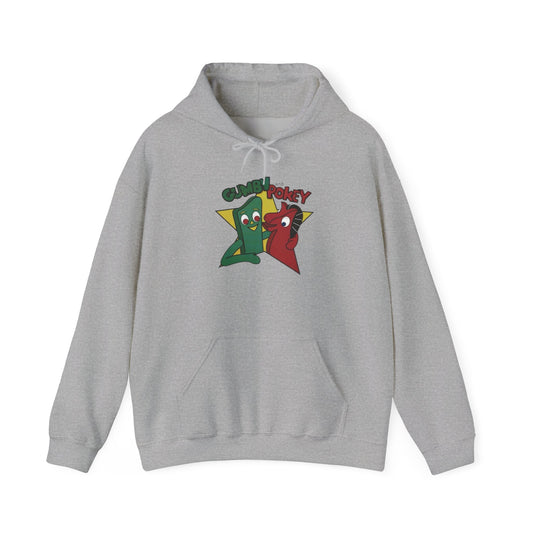 Gumby And Pokey Vintage Hoodie Unisex Heavy Blend™ Hooded Sweatshirt