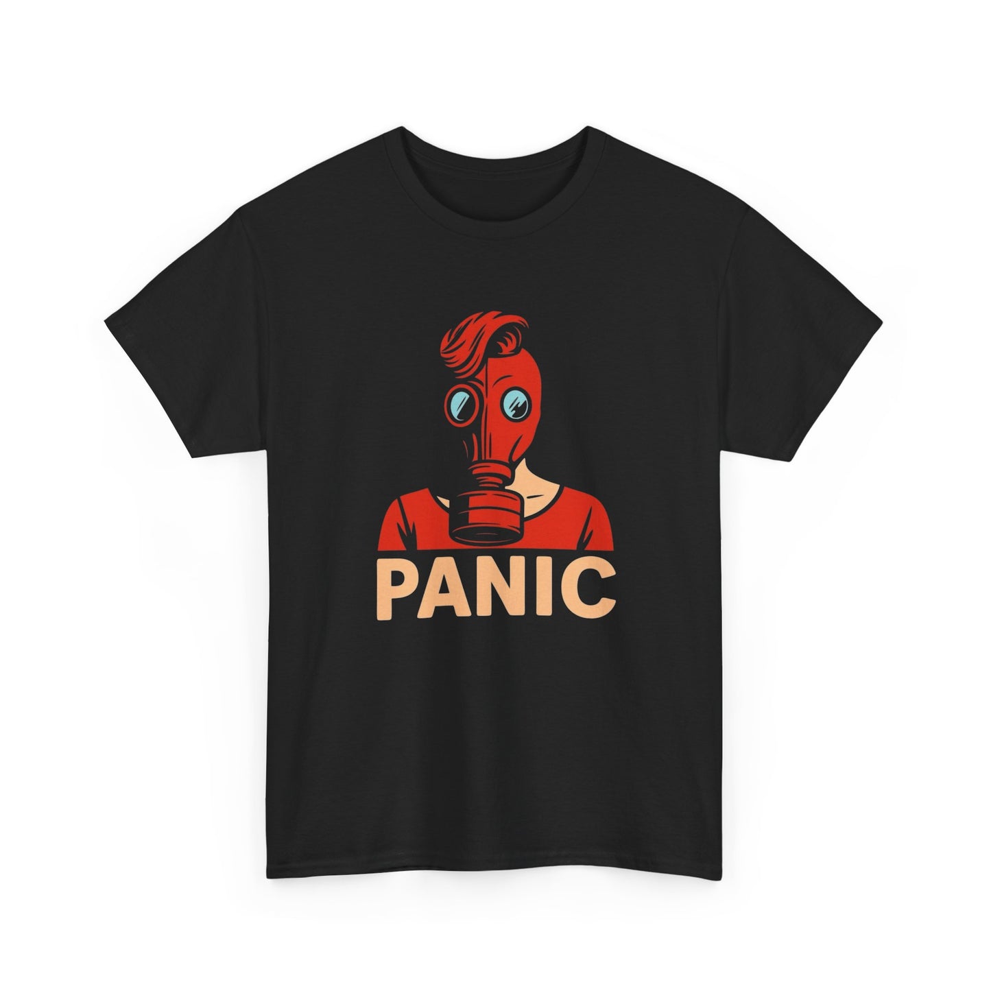 Panic Graphic T-Shirt Unisex Heavy Cotton Tee NEW