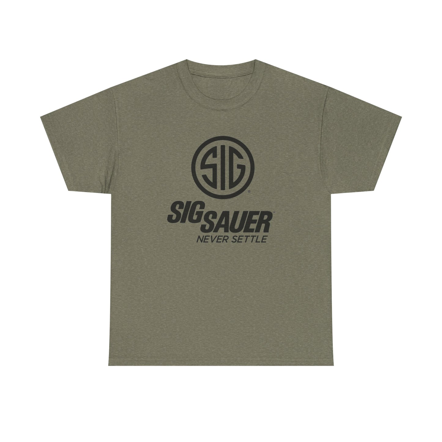 Sig Sauer Retro Graphic T Shirt Unisex Heavy Cotton Tee