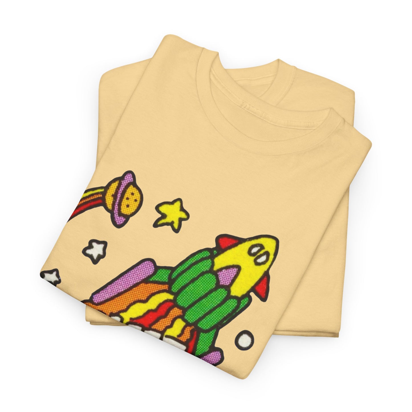 Its Time To Blast Off Vintage 90's Graphic T Shirt Unisex Heavy Cotton Tee