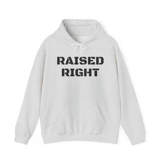 Raised Right Graphic Hoodie USA NEW Unisex Heavy Blend™ Hooded Sweatshirt
