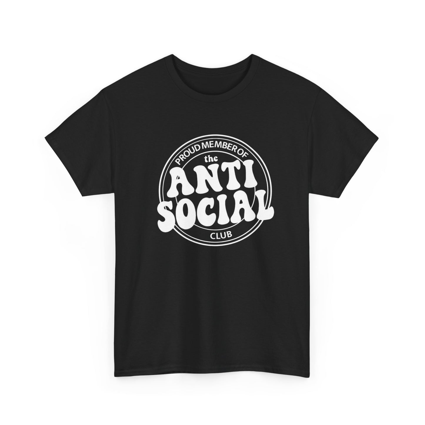 Anti Social Club Graphic T Shirt Unisex Heavy Cotton Tee