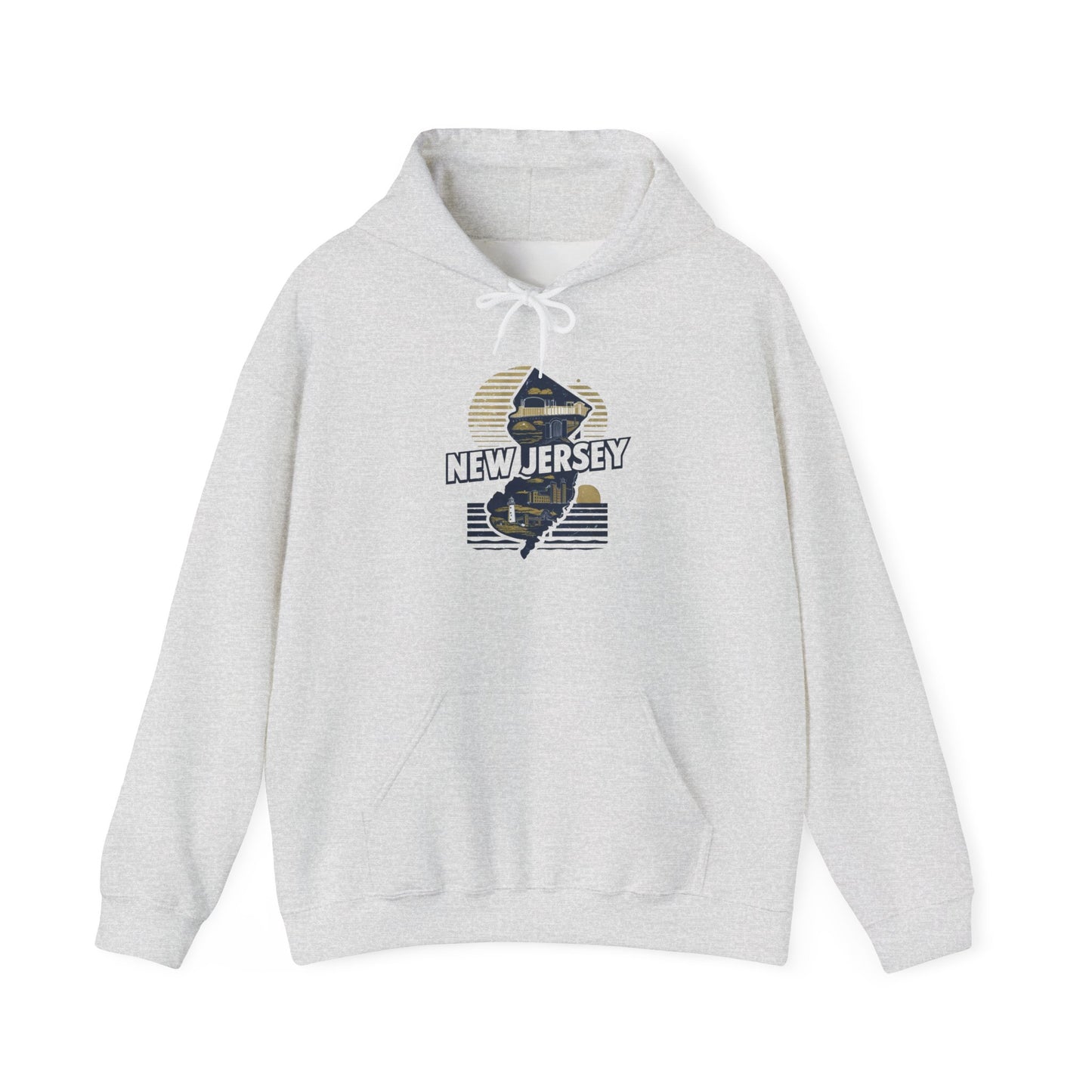 New Jersey Graphic Hoodie Hooded NEW Sweatshirt Adult